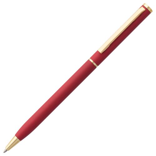 Ручка шариковая Hotel Gold, ver.2, матовая красная 1