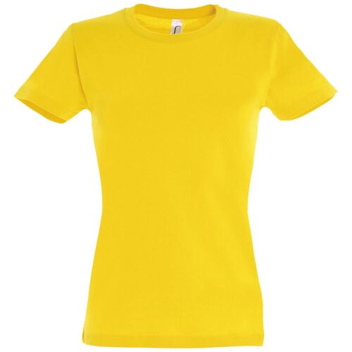 Футболка женская Imperial women 190 желтая, размер XL 1