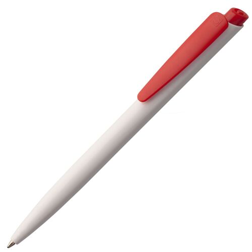 Ручка шариковая Senator Dart Polished, бело-красная 1
