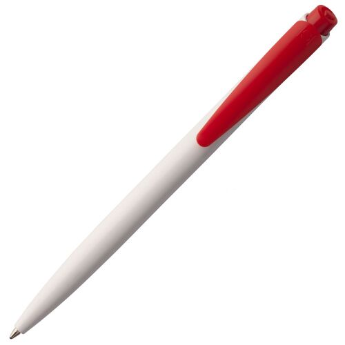 Ручка шариковая Senator Dart Polished, бело-красная 3