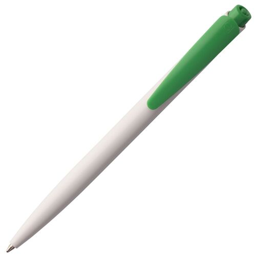 Ручка шариковая Senator Dart Polished, бело-зеленая 3