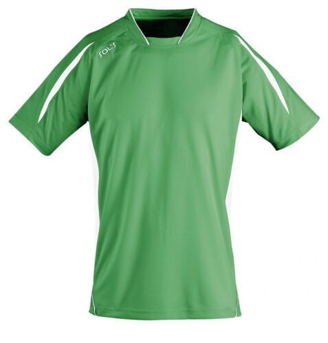 Футболка спортивная Maracana 140, зеленая с белым, размер M 1