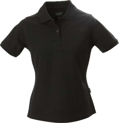 Рубашка поло стретч женская Albatross, черная, размер XL 1