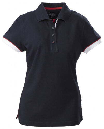 Рубашка поло женская Antreville, темно-синяя, размер S 8