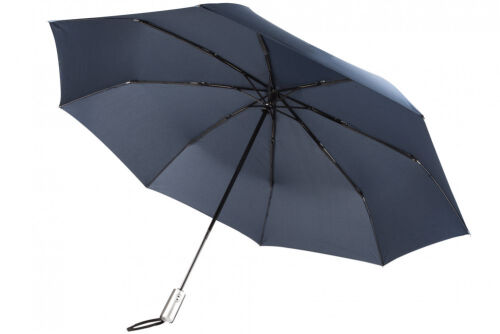 Зонт складной Fiber, темно-синий 1