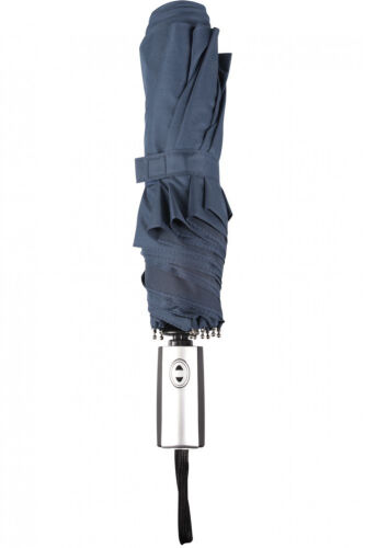 Зонт складной Fiber, темно-синий 4