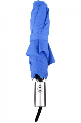 Зонт складной Fiber, ярко-синий 3