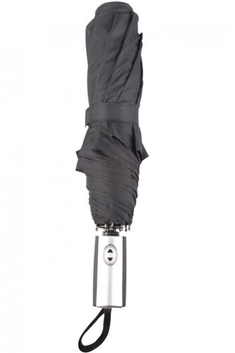 Зонт складной Fiber, черный 4