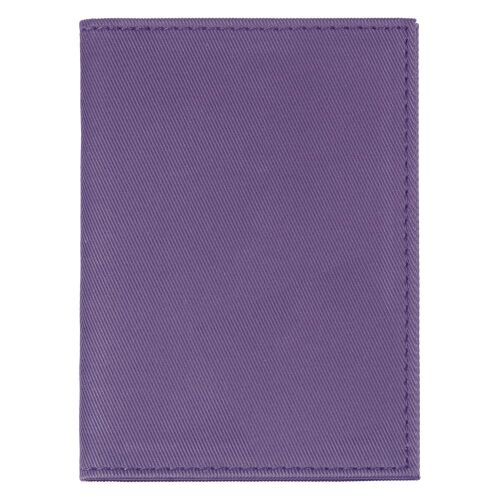 Обложка для паспорта Twill, фиолетовая 4