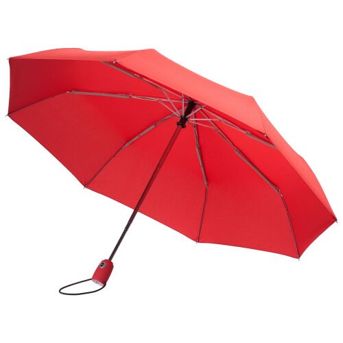 Зонт складной AOC, красный 2