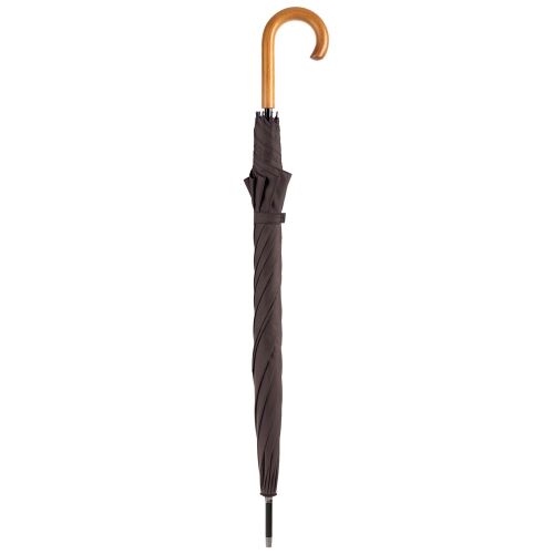Зонт-трость Classic, коричневый 4