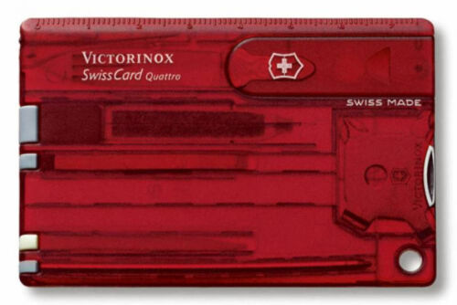 Набор инструментов SwissCard Quattro, красный 1