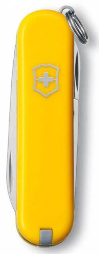 Нож-брелок Classic 58 с отверткой, желтый 3