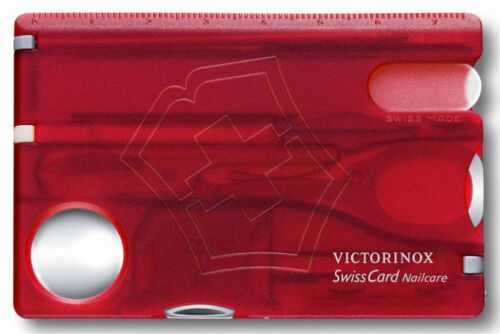 Набор инструментов SwissCard Nailcare, красный 1