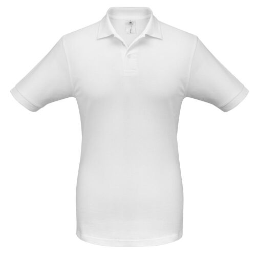 Рубашка поло Safran белая, размер S 1