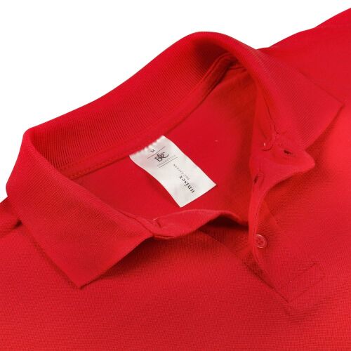 Рубашка поло Safran красная, размер M 3