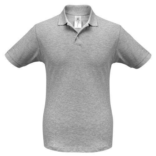 Рубашка поло Safran серый меланж, размер 3XL 1