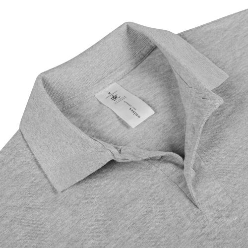 Рубашка поло Safran серый меланж, размер 3XL 3