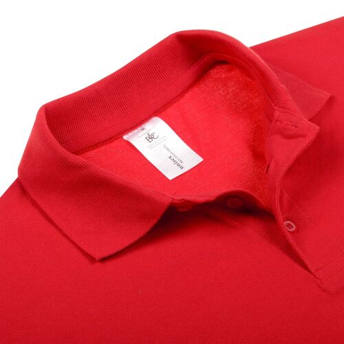Рубашка поло Heavymill красная, размер XL 3
