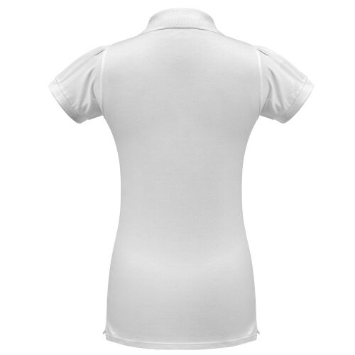 Рубашка поло женская Heavymill белая, размер M 2