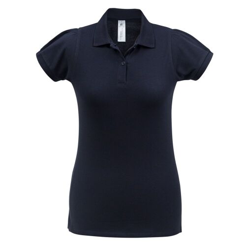 Рубашка поло женская Heavymill темно-синяя, размер M 1