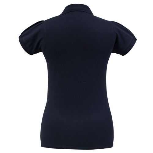 Рубашка поло женская Heavymill темно-синяя, размер S 2