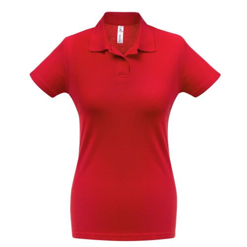 Рубашка поло женская ID.001 красная, размер XXL 1