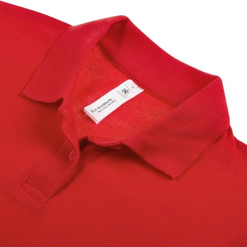 Рубашка поло женская ID.001 красная, размер XXL 3