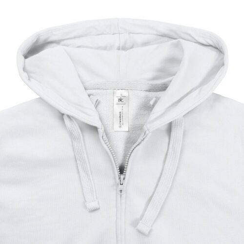 Толстовка женская Hooded Full Zip белая, размер XS 4