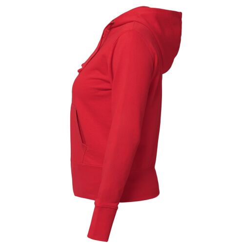 Толстовка женская Hooded Full Zip красная, размер XXL 2