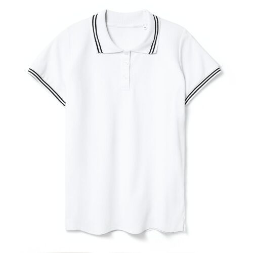 Рубашка поло женская Virma Stripes Lady, белая, размер L 8