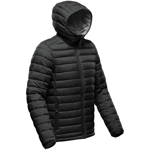 Куртка компактная мужская Stavanger черная с серым, размер 4XL 8