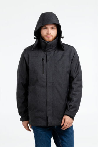 Куртка-трансформер мужская Avalanche темно-серая, размер 4XL 6