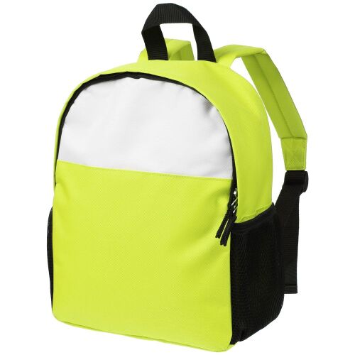 Детский рюкзак Comfit, белый с зеленым яблоком 4