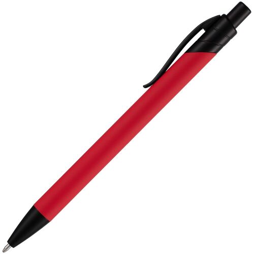 Ручка шариковая Undertone Black Soft Touch, красная 2