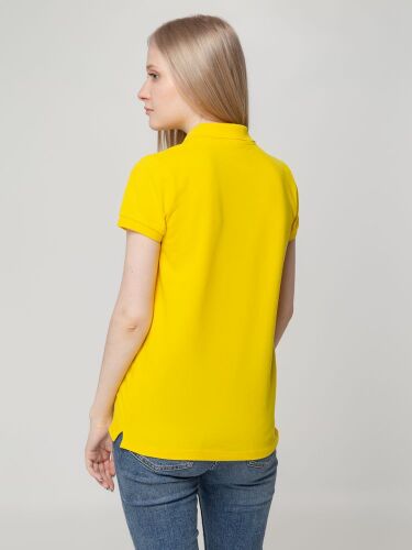 Рубашка поло женская Virma lady, желтая, размер M 6