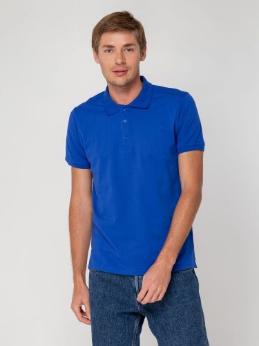 Рубашка поло мужская Virma Stretch, ярко-синяя (royal), размер X 4