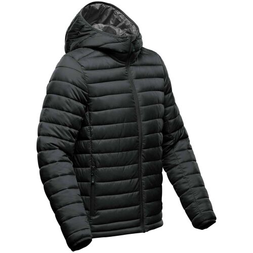 Куртка компактная мужская Stavanger черная с серым, размер S 18