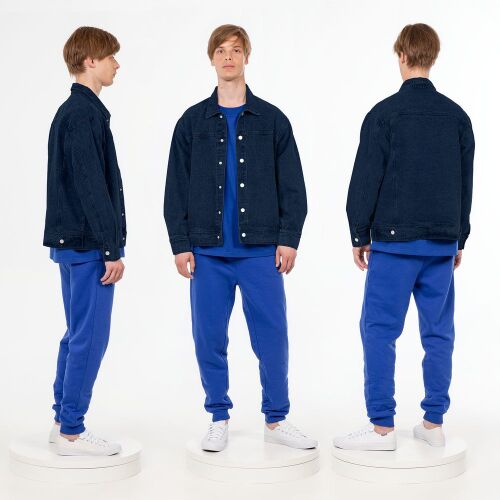 Куртка джинсовая O1, темно-синяя, размер M/L 1