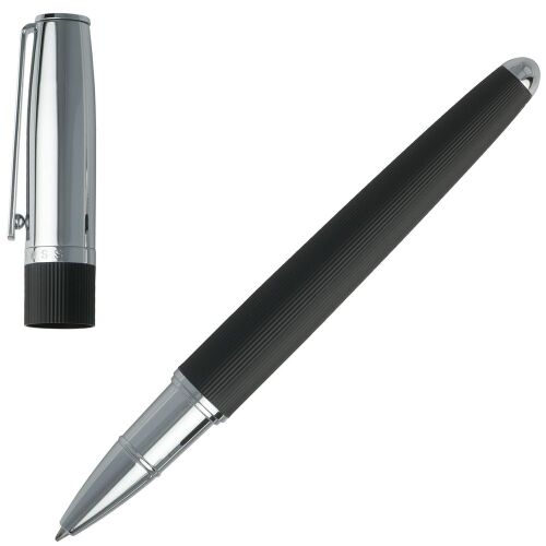 Набор Hugo Boss: папка, брелок и ручка, черный 6