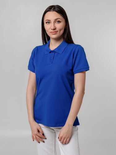 Рубашка поло женская Virma Stretch Lady, ярко-синяя, размер M 4