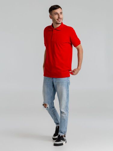 Рубашка поло мужская Virma Premium, красная, размер L 7