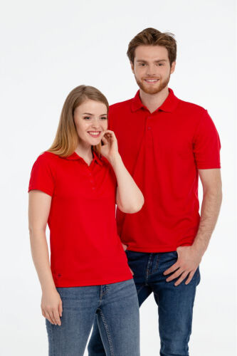 Рубашка поло мужская Eclipse H2X-Dry красная, размер XXL 7
