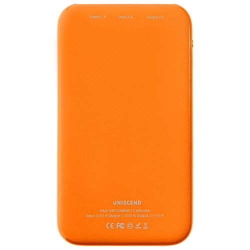 Внешний аккумулятор Uniscend Half Day Compact 5000 мAч, оранжевы 1