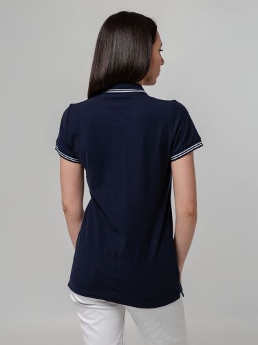 Рубашка поло женская Virma Stripes lady, темно-синяя, размер XL 5