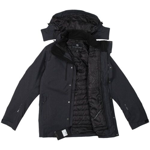 Куртка-трансформер мужская Avalanche темно-серая, размер S 10