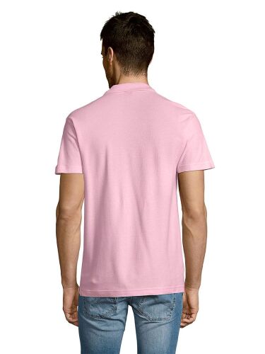 Рубашка поло мужская Summer 170 розовая, размер S 6