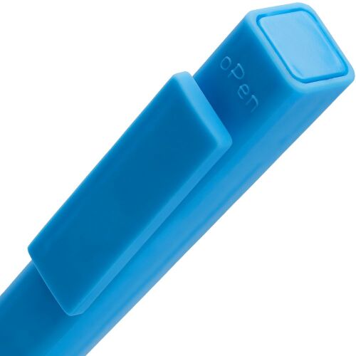 Ручка шариковая Swiper SQ Soft Touch, голубая 4