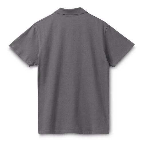 Рубашка поло мужская Spring 210 темно-серая, размер S 2