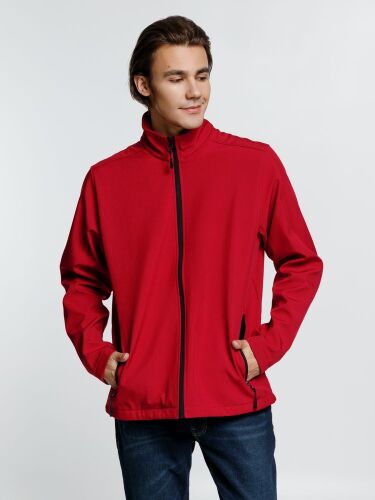 Куртка софтшелл мужская Race Men красная, размер L 4